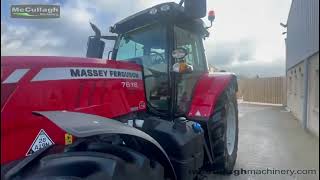 2014 Massey Ferguson 7618 Dyna 6 [upl. by Ardnasela]