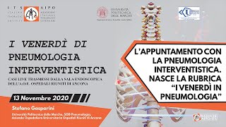 Lappuntamento con la Pneumologia Interventistica Nasce la rubrica quotI venerdì in Pneumologiaquot [upl. by Annohsak]