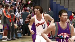 NBA Live 10 Gameplay  Phoenix Suns vs Cleveland Cavaliers [upl. by Lleynad301]