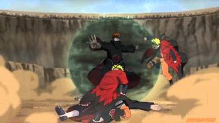 Naruto Vs Pain AMVThe Devils Cry [upl. by Eylk]