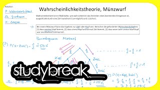 Wahrscheinlichkeitstheorie Münzwurf  Wirtschaftsmathematik [upl. by Acinyt]