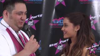 Ariana Grande Interview at KDWBs Star Party 2013 [upl. by Shreve410]