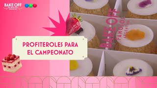 Prueba técnica de profiteroles quotEl que gane es casi campeónquot  Bake Off Famosos [upl. by Mollee]