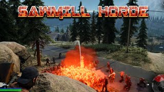 DAYS GONE  SAWMILL HORDE  EASY METHOD  NO DAMAGE [upl. by Undis419]