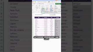 Créer des listes déroulantes sur Excel [upl. by Nerej]