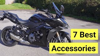 Suzuki GSXS 1000 GT Top 7 Mods amp Accessories [upl. by Aihsekat]