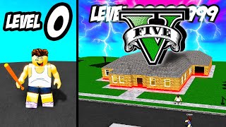 Building MAX LEVEL GTA CITY in Roblox [upl. by Arrehs]