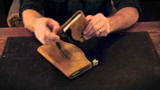 Leather Moleskine Cover Saddleback Leather Co [upl. by Nolyd]