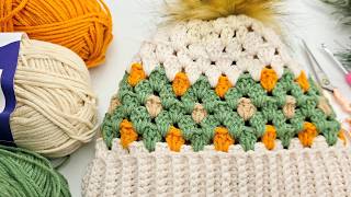 ✨ ¡Teje el Gorro Perfecto a Crochet para Todas las Tallas  Tutorial Paso a Paso [upl. by Eniloj]