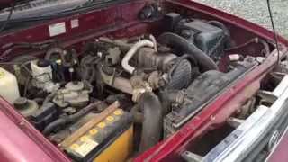 2002 Mazda B2500 25TD Engine Run and Test Drive [upl. by Milo]