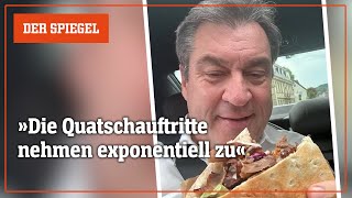 Zwischen Folklore und DönerContent Markus Söder auf Social Media  DER SPIEGEL [upl. by Celtic]