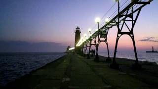 Lighthouse Foghorn  Grand Haven [upl. by Tamberg651]