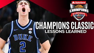 The Five Things We Learned At The Champions Classic [upl. by Nat]