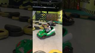 Mini Karting  BOM BOM CAR karting playground riding ngeshortsdulu trending [upl. by Oflodur]