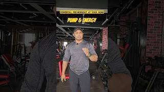 Preworkout pump energy workout bodybuilding shorts viralvideo fitnesstips [upl. by Esimorp915]