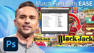 How to Find and Match Fonts Easily in Photoshop  Adobe Photoshop [upl. by Skantze]