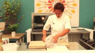 Monica Galetti How to fillet a sea bream fish [upl. by Adiela]