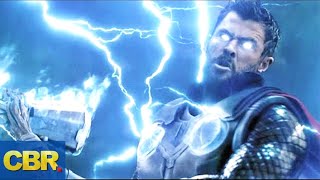 Why Thors Stormbreaker Axe Uses Blue Fire And Not Lightning [upl. by Noet]