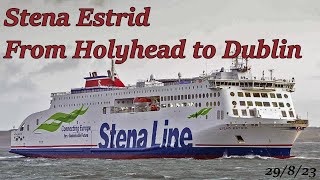 From Holyhead to Dublin A Ferry Adventure on the Stena Estrid [upl. by Bina]