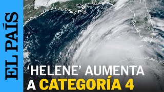 EE UU  Helene aumenta a categoría 4 antes de su llegada a la costa de Florida  EL PAÍS [upl. by Aryahay83]