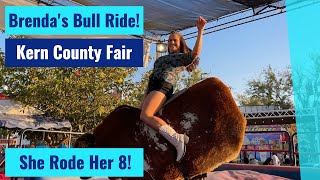 Bull Ride  Kern County Fair [upl. by Lauritz560]