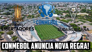 CONMEBOL anuncia MUDANÇA IMPORTANTE para LIBERTADORES e SULA 2022 [upl. by Caassi]