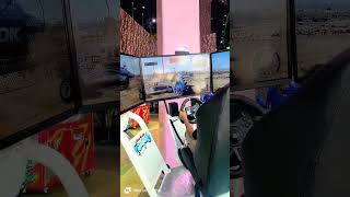 Car race Challenge 🎮Lulu Mall Lucknow 😃 shortsfeed shots [upl. by Ynos888]