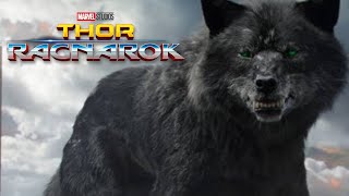 Thor Ragnarok 2017  Fenrir Screen Time [upl. by Ronoh]