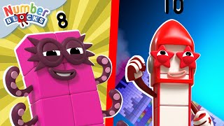 Whos the Strongest Numberblock Challenge Learn to count  Numberblocks [upl. by Ki]