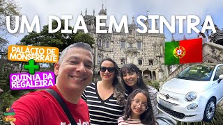 Um dia em Sintra 🏰 saindo de Lisboa 2024 🇵🇹 Monserrate e Regaleira [upl. by Sebbie]