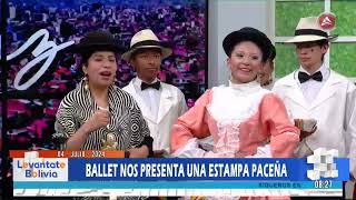 ❤️💛💚 BAILANDO CUECA PACEÑA  CADENA A quotLEVANTATE BOLIVIAquot [upl. by Alinoel]