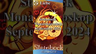 Steinbock LIEBE ❤️ Horoskop September 2024 [upl. by Philbo572]