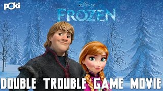 Frozen Double Trouble Poki Game Movie Walkthrough [upl. by Tedmund]