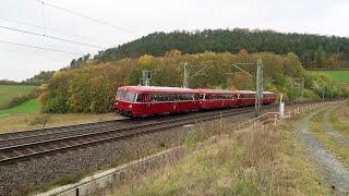 Sinntal VT 798 DGEGSonderfahrt quotIm Schienenbus durch Deutschlandquot [upl. by Landing288]