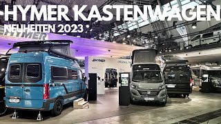 HYMER  Kastenwagen Neuheiten  CMT 2023 Stuttgart [upl. by Eetsirhc334]