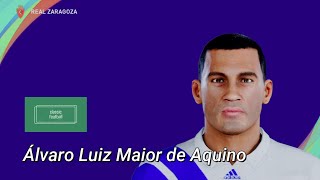 Álvaro Luiz Maior de Aquino  PES Clasico Face Bodyamp Stats [upl. by Alyak296]