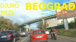 Ada Ciganlija  most na Adi  Blok 67 Novi Beograd Srbija oktobar 2023 [upl. by Hoopes200]