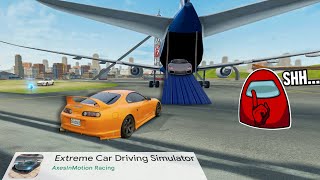 CRAZY 🤯 PLANE HACKS  YOU NEVER KNOW  Extreme Car Driving [upl. by Htilil231]