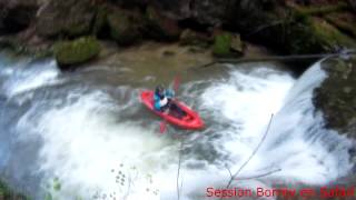 Rivière du Jura en kayak gonflable Gumotex  Safari [upl. by Ace]