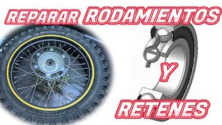 VOGE 300 RALLY 🔧 RODAMIENTOS DE RUEDA FRENADOS [upl. by Ingalls]