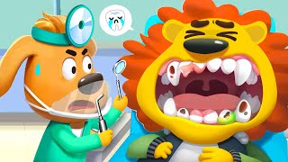 Dentist  I Have a Toothache  Good Habits  Kids Cartoon  Sheriff Labrador  BabyBus [upl. by Sevart]