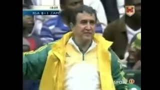 South Africa Vs Zambia 20072008 AFCON Qualifier match highlights  Hat trick For CKatongo [upl. by Frey658]