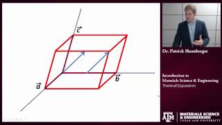 Crystallographic Directions Texas AampM Intro to Materials [upl. by Coraline]