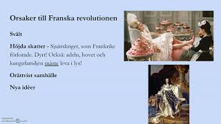 Franska revolutionen  Orsaker [upl. by Urania307]