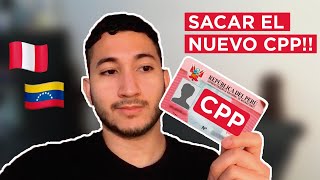 Como puedes sacar el nuevo CPP para extranjeros en Perú [upl. by Marlow32]