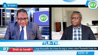 CONGOBRAZZAVILLE  DES CRIMES DE SANG ET CRIMES DE GUERRE A HUIS CLOS [upl. by Carrick]