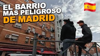 ¿VALLECAS EL BARRIO MÁS PELIGROSO DE MADRID ESPAÑA [upl. by Winchester111]