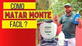 Como Matar El Monte Facil y Rapido how to kill weeds [upl. by Batha569]