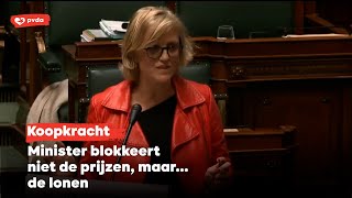 Koopkracht minister blokkeert niet de prijzen maar de lonen [upl. by Tuinenga]