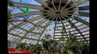 Renovatie Koepel Aqua Mundo Center Parcs De Kempervennen 2017 [upl. by Adnarym]